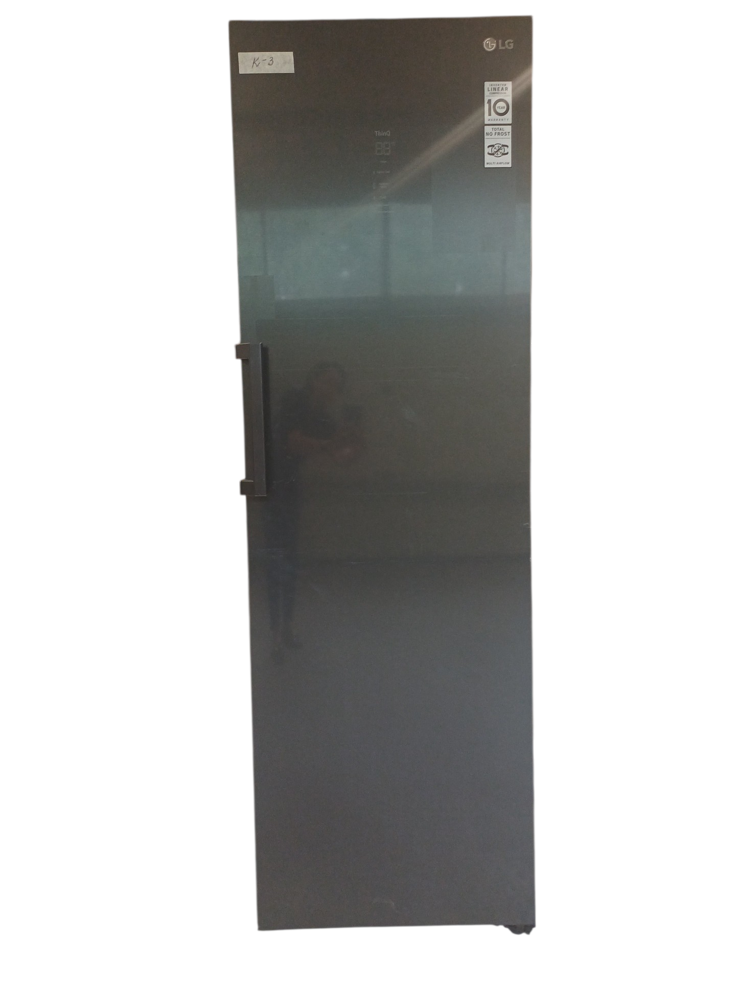 LG Kjøleskap GLM71MCCSF (sort)